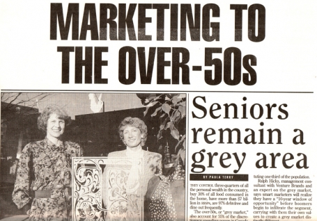 <b>Marketing to the Over 50s &mdash; Strategy magazine</b>