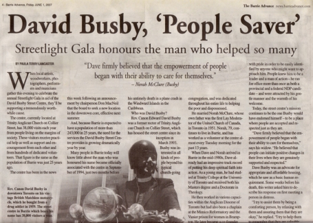 <b>Homelessness &mdash; The Barrie Advance</b>