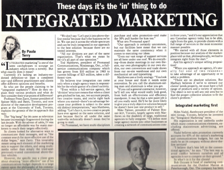 <b>Integrated Marketing — Marketing magazine</b><br> image